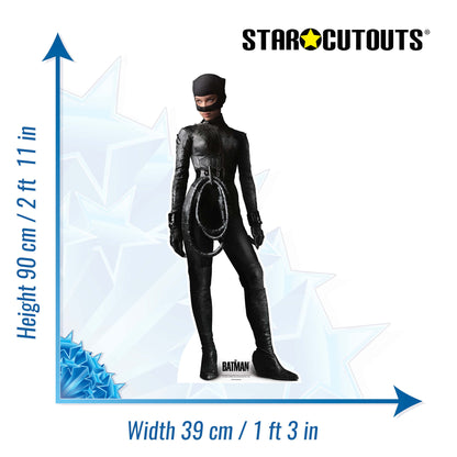 SC4103 Catwoman Star-Mini Zoe Kravitz The Batman Film 2022 Cardboard Cut Out Height 90cm
