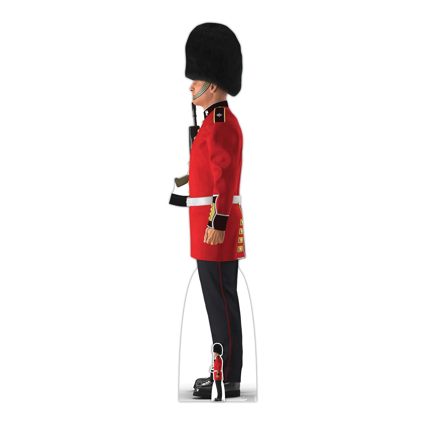 SC4111 Illustrated Palace Guard Facing Left Cardboard Cut Out Height 196cm