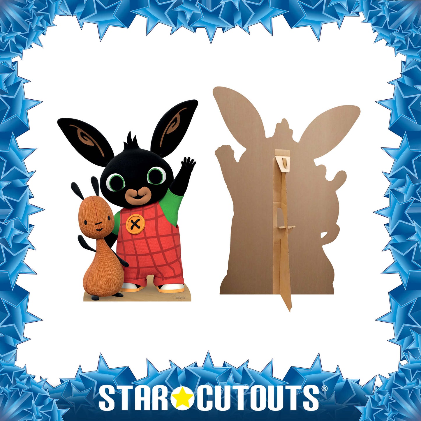 SC4112 Bing and Flop Cardboard Cut Out Height 95cm - Star Cutouts