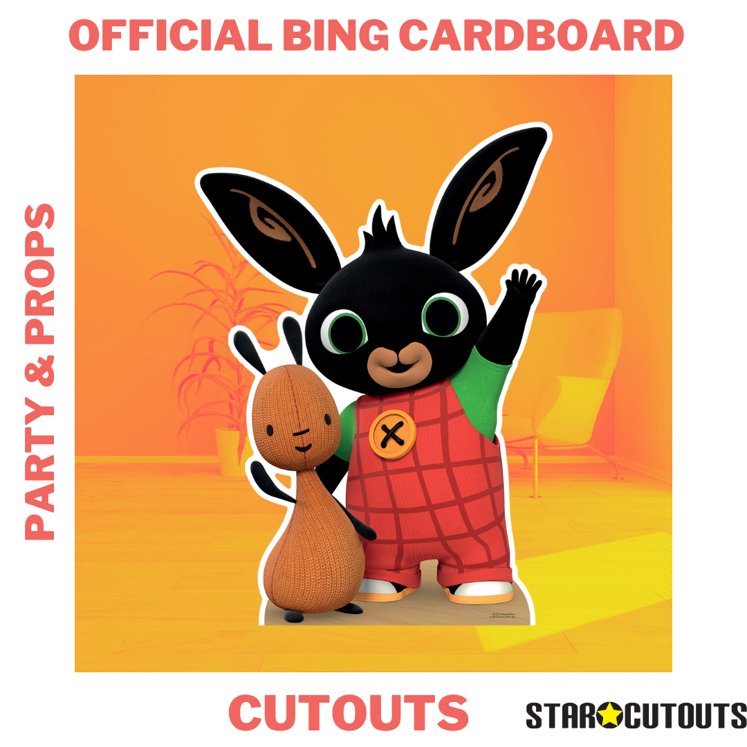 SC4112 Bing and Flop Cardboard Cut Out Height 95cm - Star Cutouts