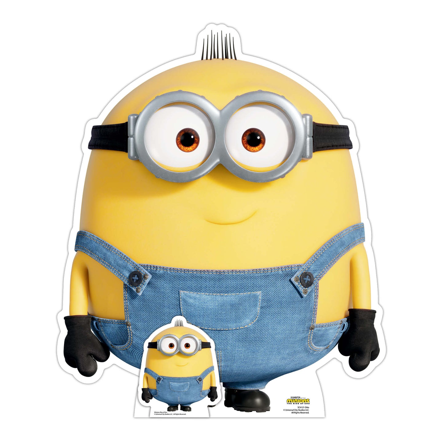 SC4121 Otto Minions 2 Cardboard Cut Out Height 89cm