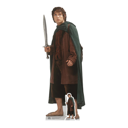 SC4126 Frodo Baggins The Lord of the Rings Cardboard Cut Out Height 134cm