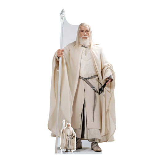 SC4132 Gandalf the White The Lord of the Rings Cardboard Cut Out Height 194cm