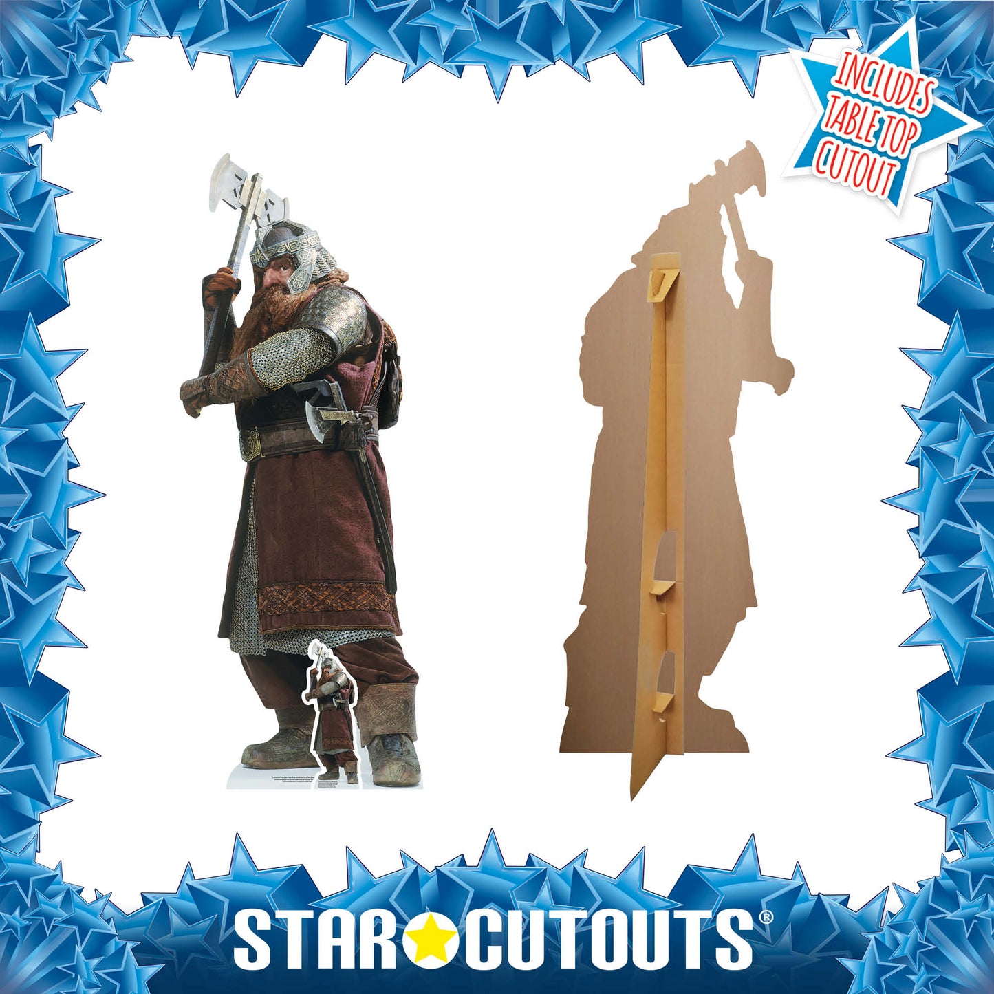 SC4134 Gimli The Lord of the Rings Cardboard Cut Out Height 164cm