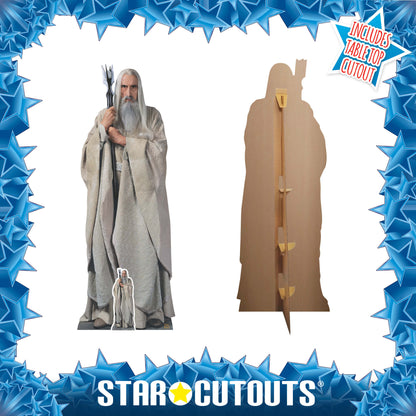 SC4135 Saruman The Lord of the Rings Cardboard Cut Out Height 193cm