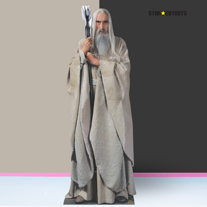 SC4135 Saruman The Lord of the Rings Cardboard Cut Out Height 193cm