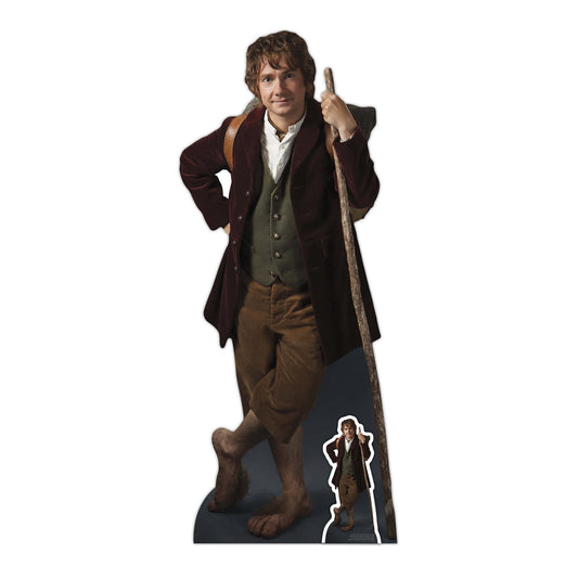 SC4138 Bilbo Baggins Hobbits Movies Cardboard Cut Out Height 133cm