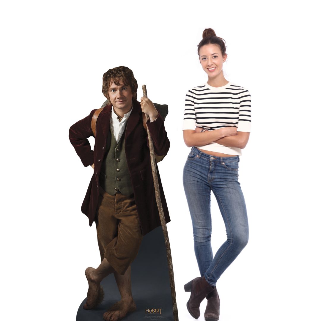 SC4138 Bilbo Baggins Hobbits Movies Cardboard Cut Out Height 133cm