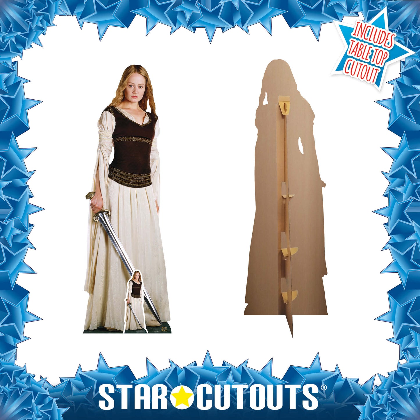 SC4139 Eowyn The Lord of the Rings Cardboard Cut Out Height 174cm