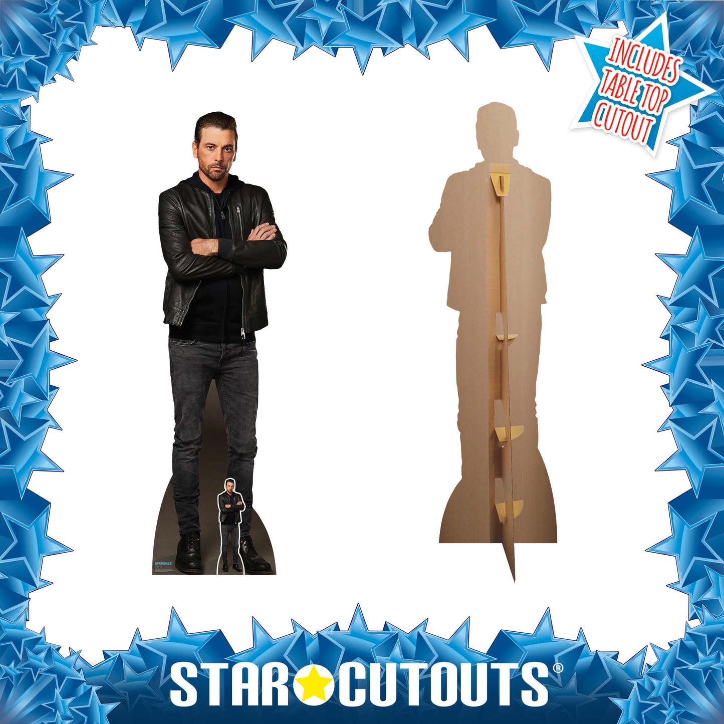 SC4151 FP Jones Riverdale Cardboard Cut Out Height 185cm