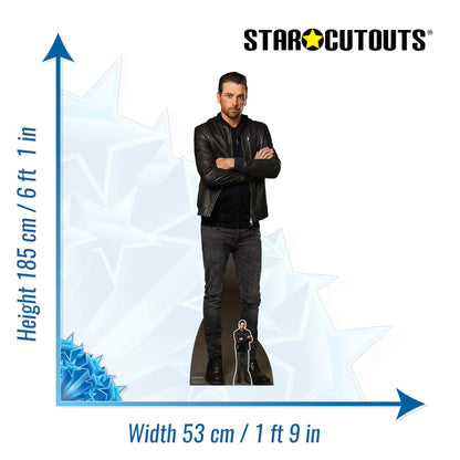 SC4151 FP Jones Riverdale Cardboard Cut Out Height 185cm