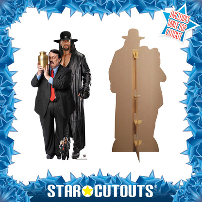 SC4161 The Undertaker and Paul Bearer WWE Cardboard Cut Out Height 194cm