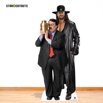 SC4161 The Undertaker and Paul Bearer WWE Cardboard Cut Out Height 194cm
