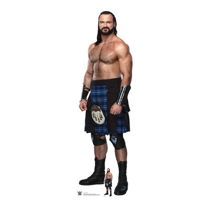 SC4162 Drew McIntyre Shorts Cardboard Cut Out Height 196cm