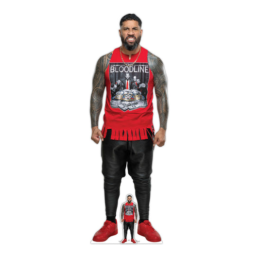 SC4168 Jey Uso WWE Cardboard Cut Out Height 189cm