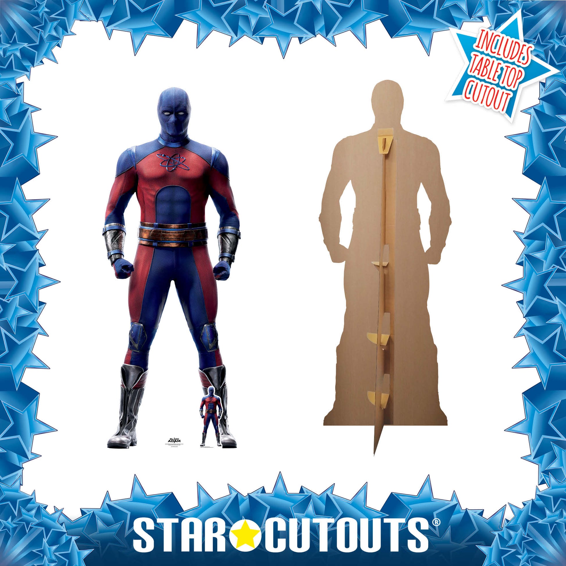 SC4174 Atom Smasher Noah Centineo Black Adam Cardboard Cut Out Height 185cm - Star Cutouts