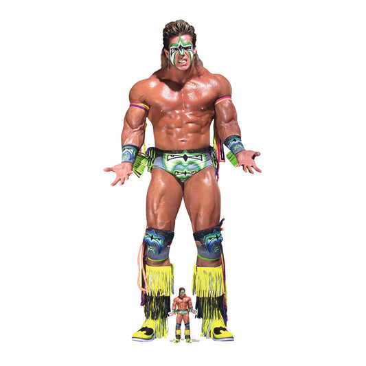 SC4190 The Ultimate Warrior WWE Cardboard Cut Out Height 191cm