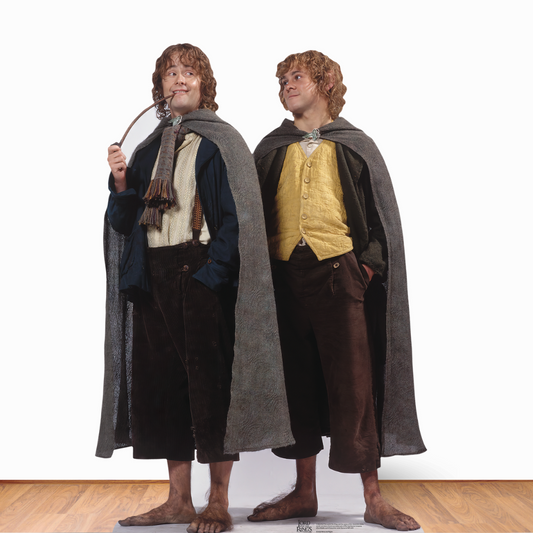 SC4202 Merry and Pippin Double Lord of the Rings Cardboard Cut Out Height 133cm