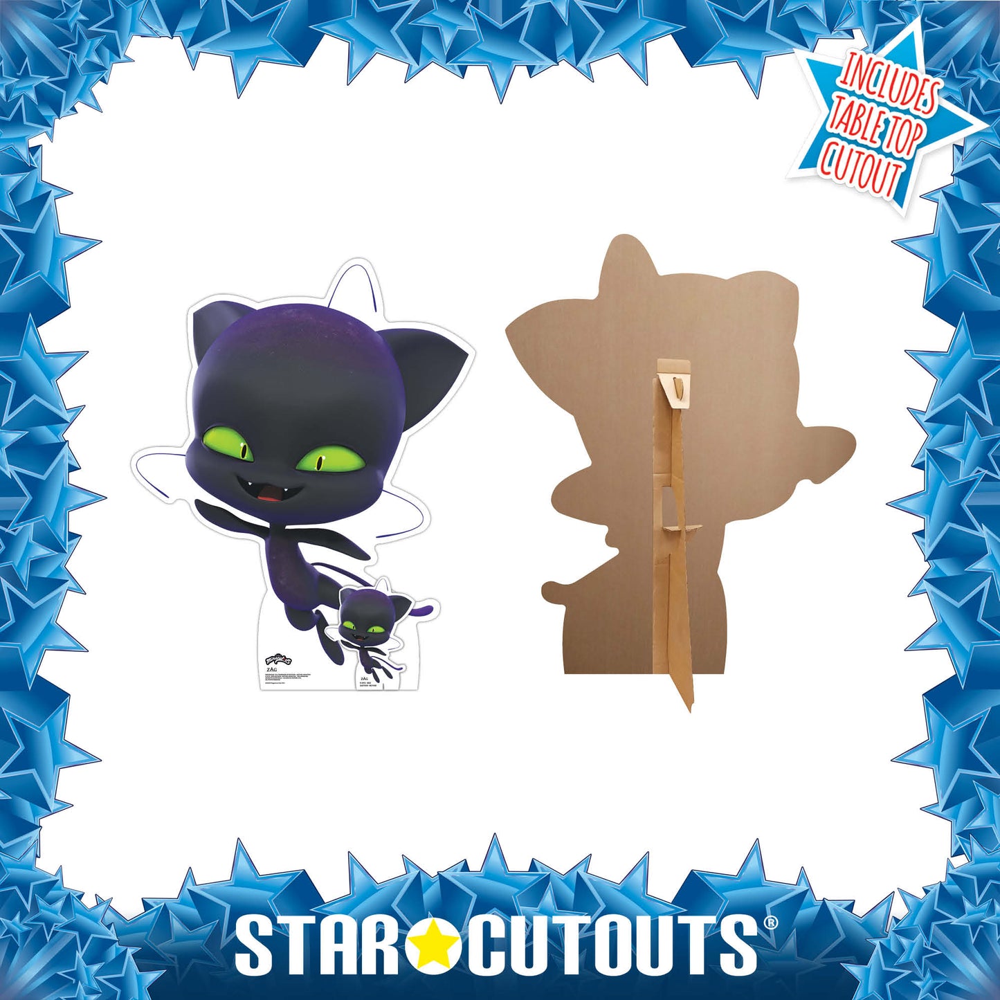 SC4205 Plagg Kwami Miraculous Star Mini Cardboard Cut Out Height 93cm