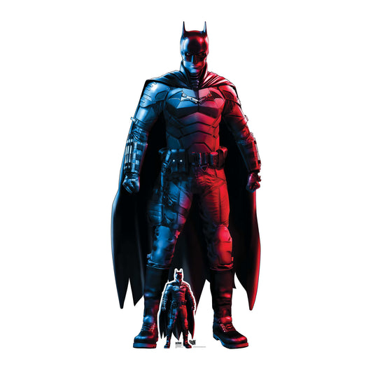 SC4215 Batman Red Blue Robert Pattinson Greatest Superhero Life-size Cardboard Cut Out Height 195cm
