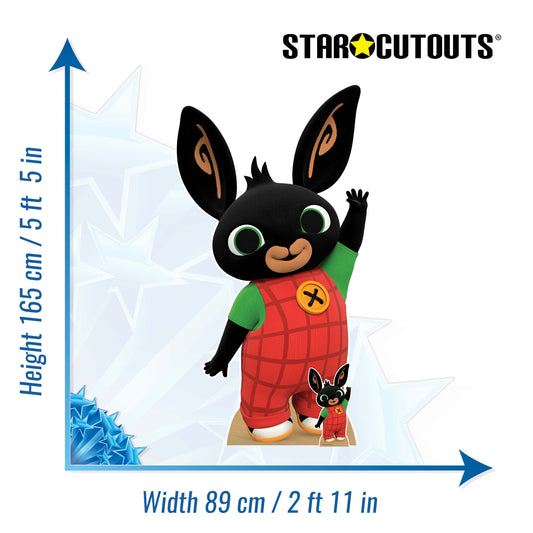 SC4220 Bing Large Cardboard Cut Out Height 165cm - Star Cutouts