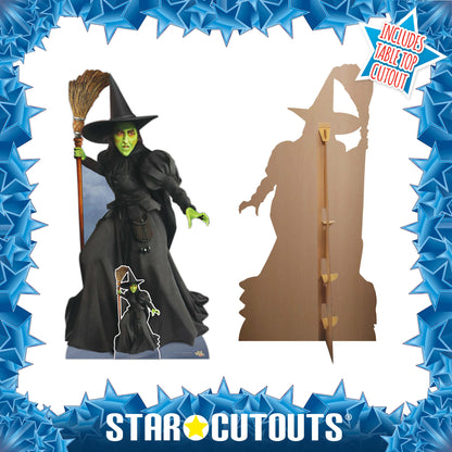 SC4225 Wicked Witch West Cardboard Cut Out Height 185cm