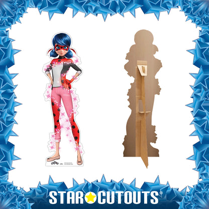 SC4227 Ladybug Transformation Star Mini Cardboard Cut Out Height 88cm