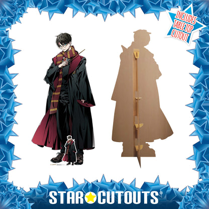 SC4233 Harry Potter Anime Style Cardboard Cut Out Height 167cm