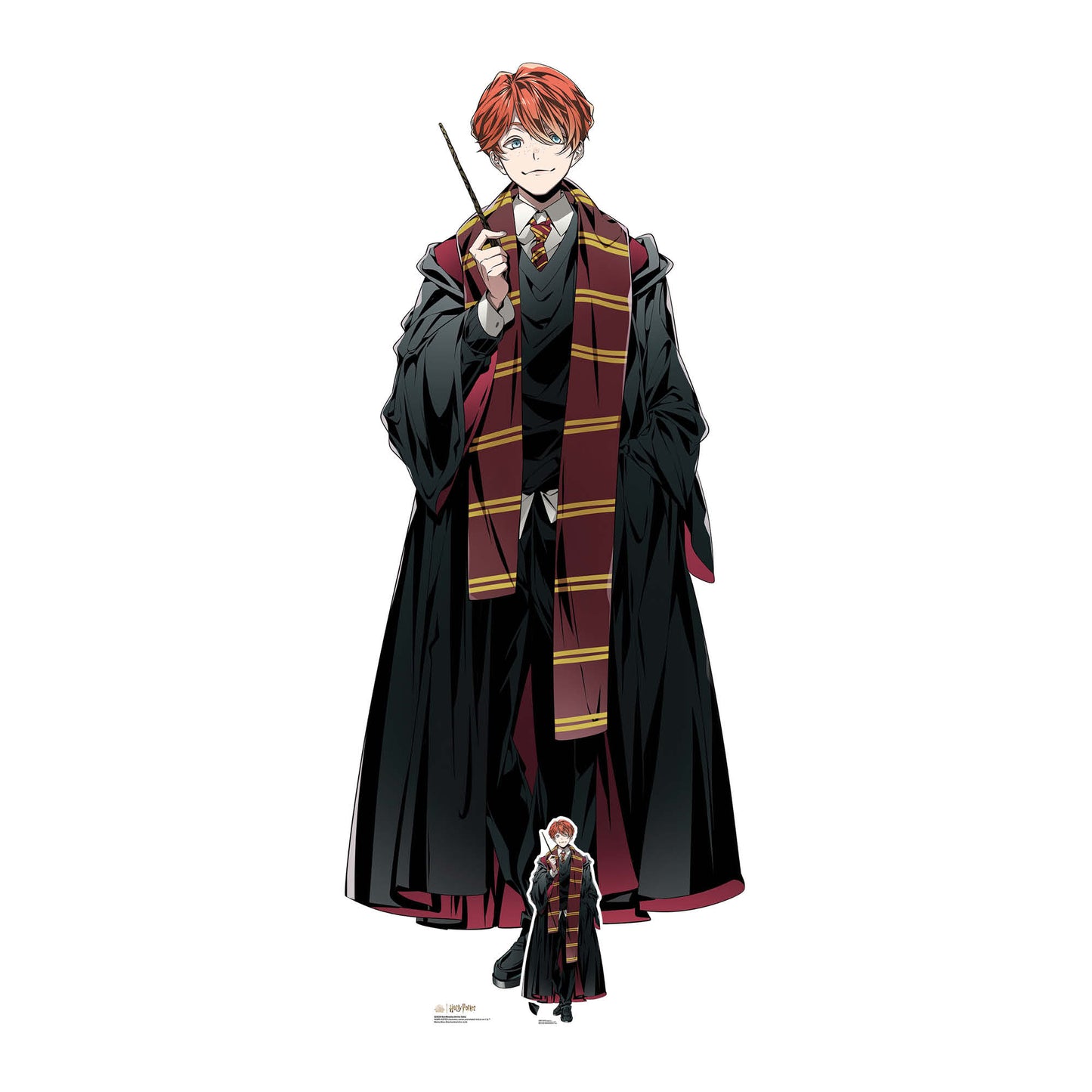 SC4234 Ron Weasley Anime Style Cardboard Cut Out Height 175cm