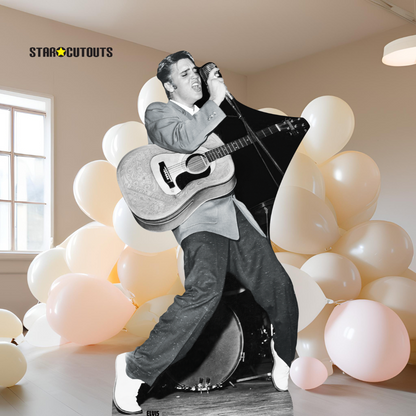 SC4252 Elvis Vintage Classic Cardboard Cut Out Height 172cm