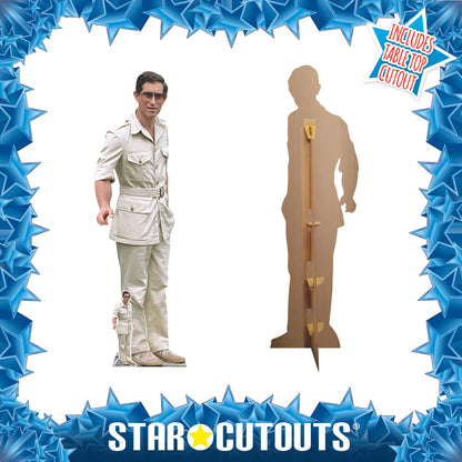 SC4263 Charles Prince of Wales Cardboard Cut Out Height 181cm