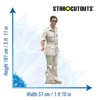 SC4263 Charles Prince of Wales Cardboard Cut Out Height 181cm