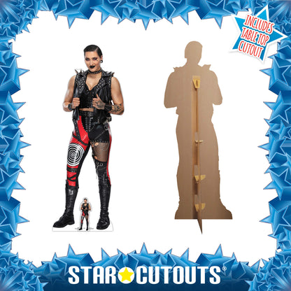 SC4264 Rhea Ripley WWE Cardboard Cut Out Height 172cm