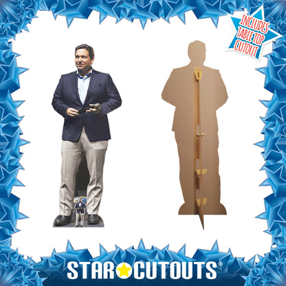 SC4268 Ron DeSantis Cardboard Cut Out Height 186cm