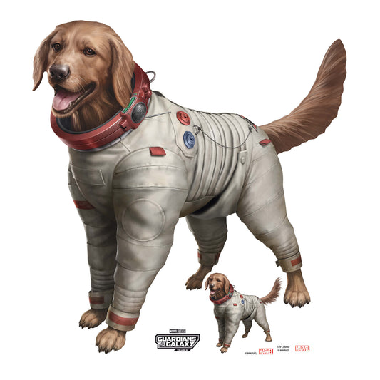 SC4279 Cosmo the Space Dog Guardians of the Galaxy Three Marvel Lifesize Cardboard Cut Out With Mini Height 70cm