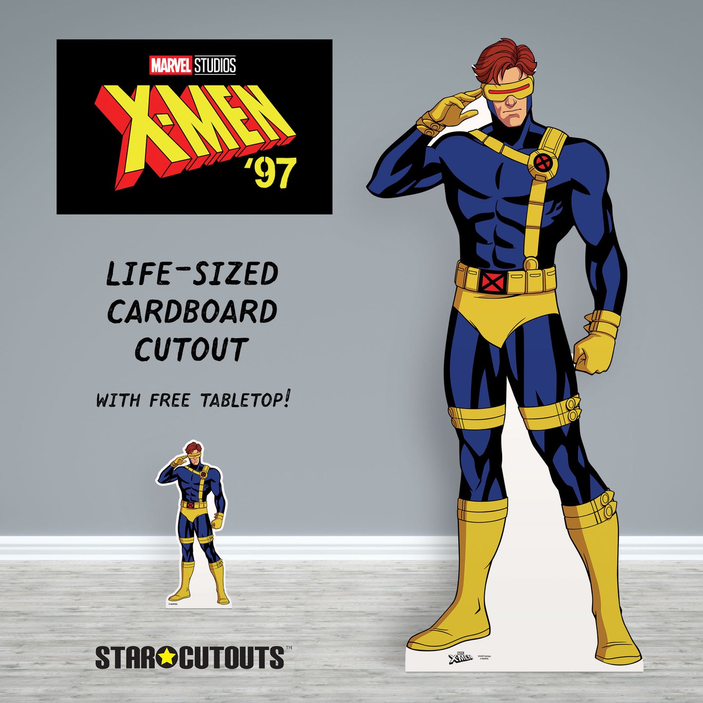 SC4297 Cyclops X-Men Cardboard Cut Out Height 183cm