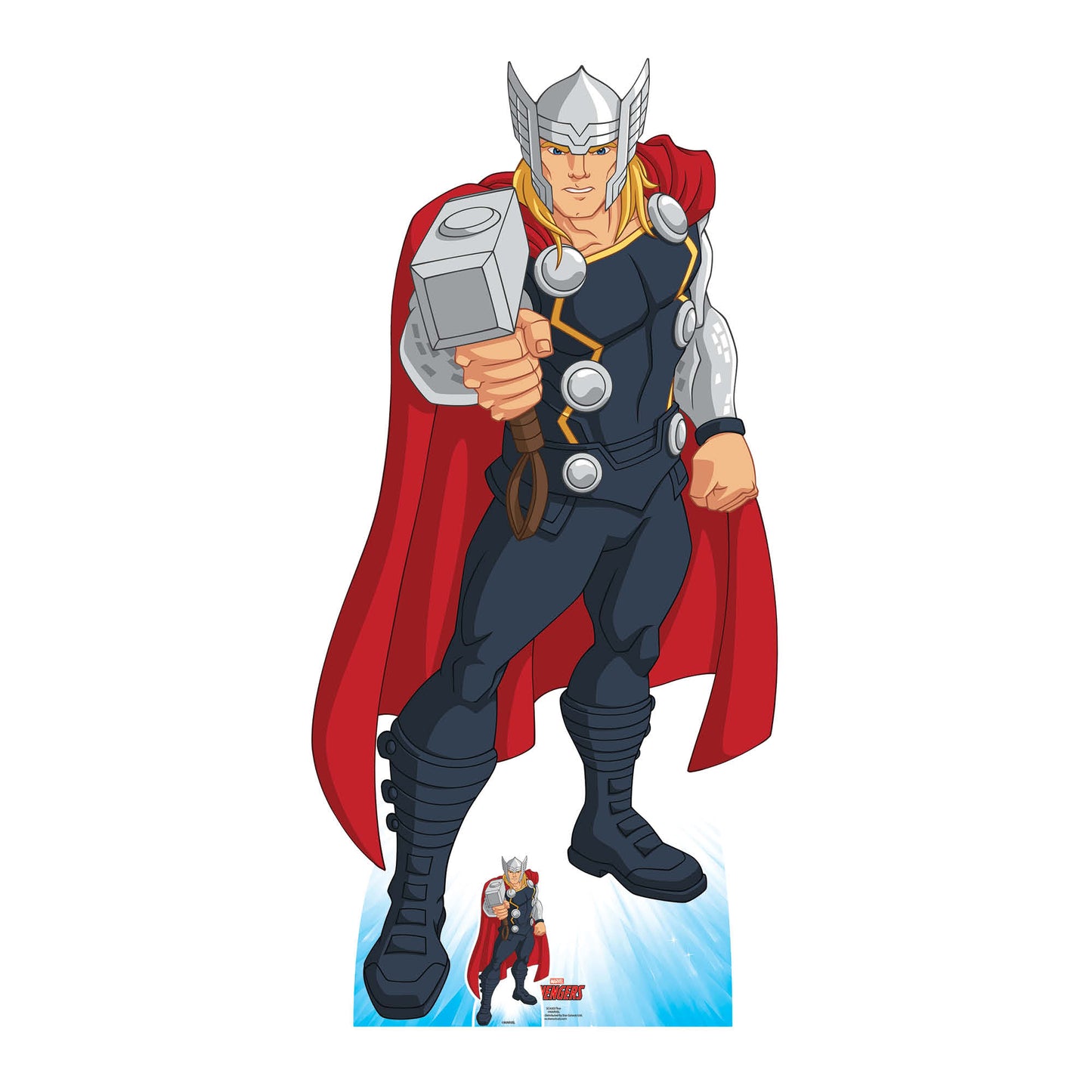 SC4303 Thor Marvel Cardboard Cutout With Mini Height 191cm