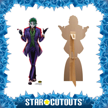 SC4306 The Joker Anime Style Star Mini Cardboard Cut Out Height 92cm