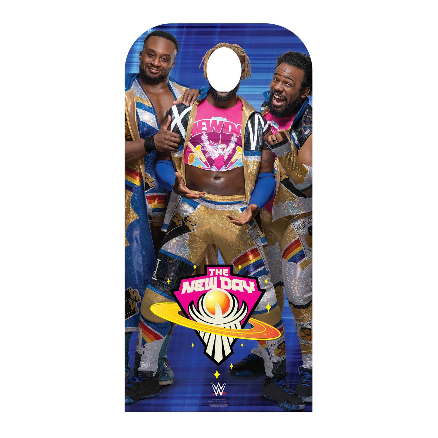 SC4330 The New Day WWE Cardboard Cut Out Height 193cm