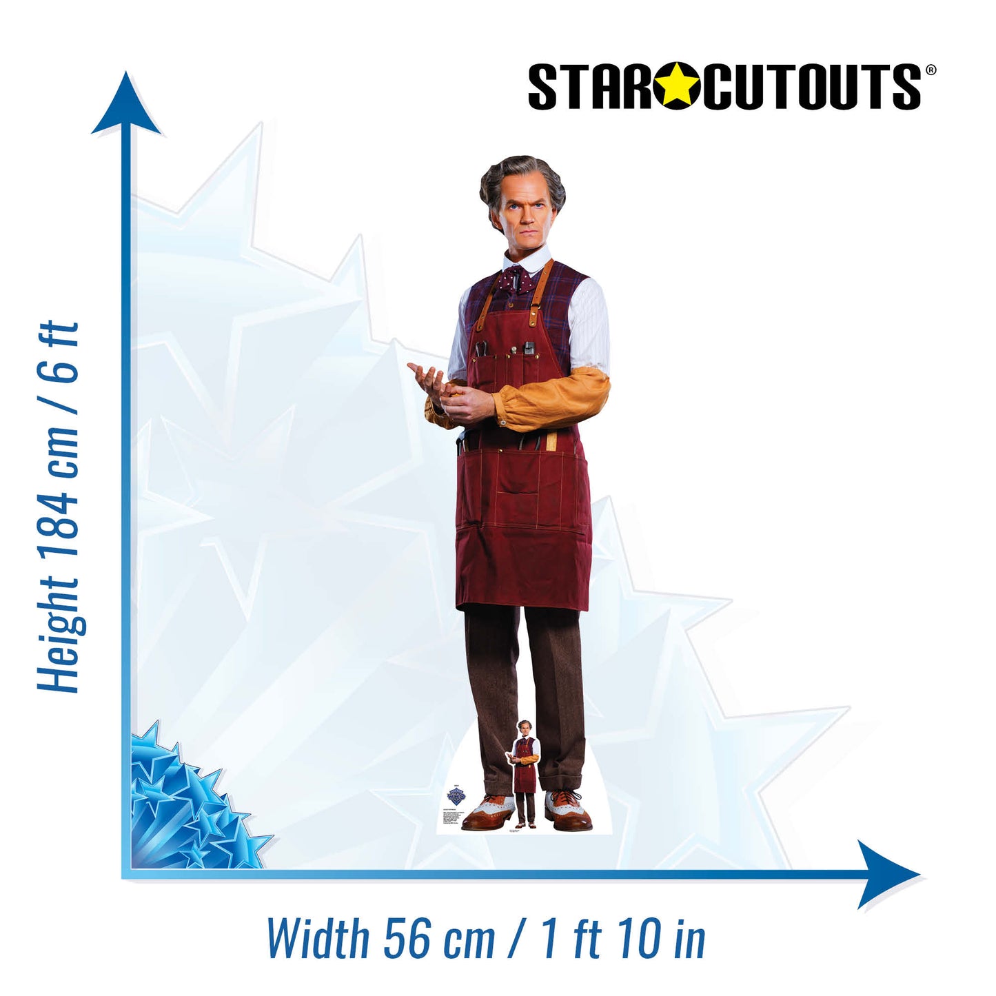 SC4357 Toymaker Neil Patrick Harris Cardboard Cut Out Height 184cm