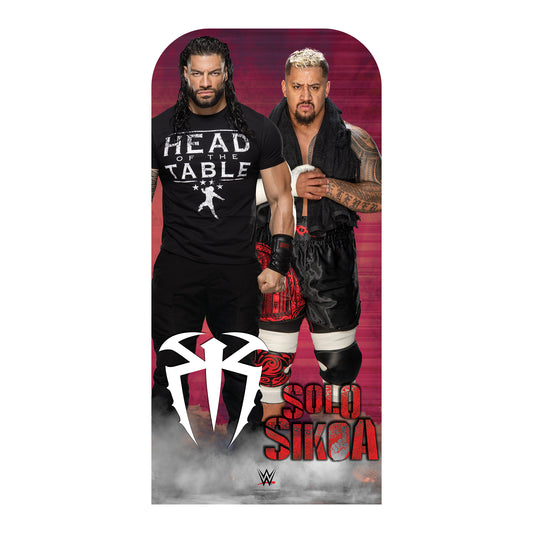 SC4365 Reigns and Sikoa WWE Stand In Cardboard Cut Out Height 193cm