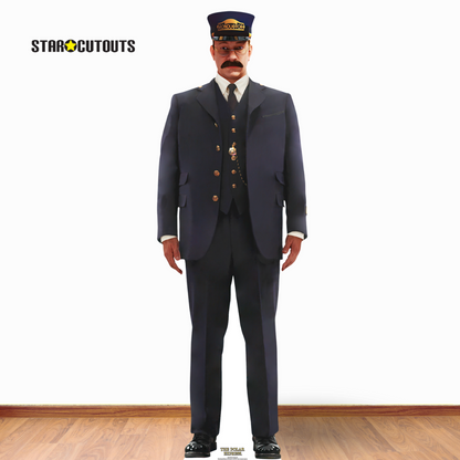 SC4379 Conductor Polar Express Cardboard Cut Out Height 184cm