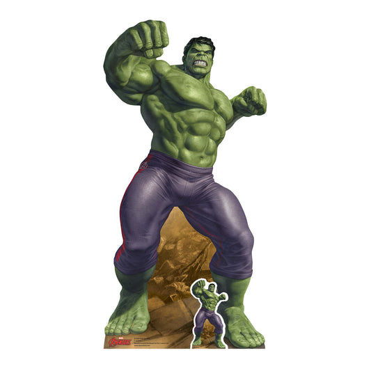 SC4383 Hulk Star Mini Cardboard Cut Out Height 94cm