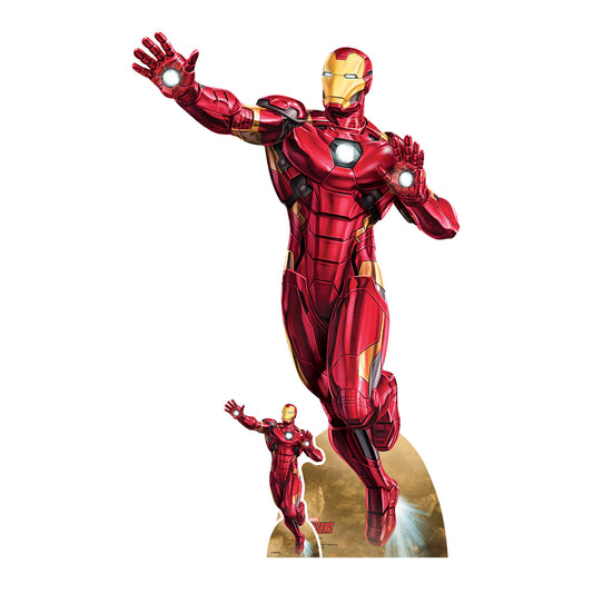 SC4389 Iron Man Star Mini Cardboard Cut Out Height 94cm
