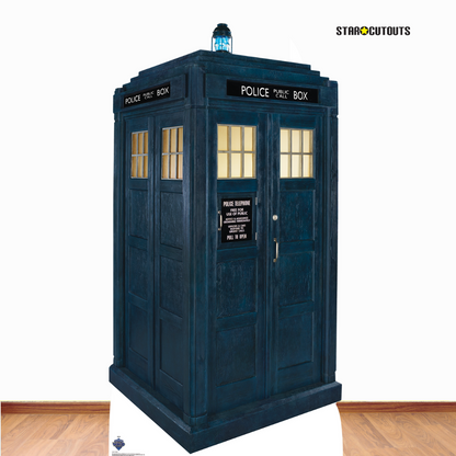 SC4391 TARDIS Police Box Doctor Who  Cardboard Cut Out Height 173cm
