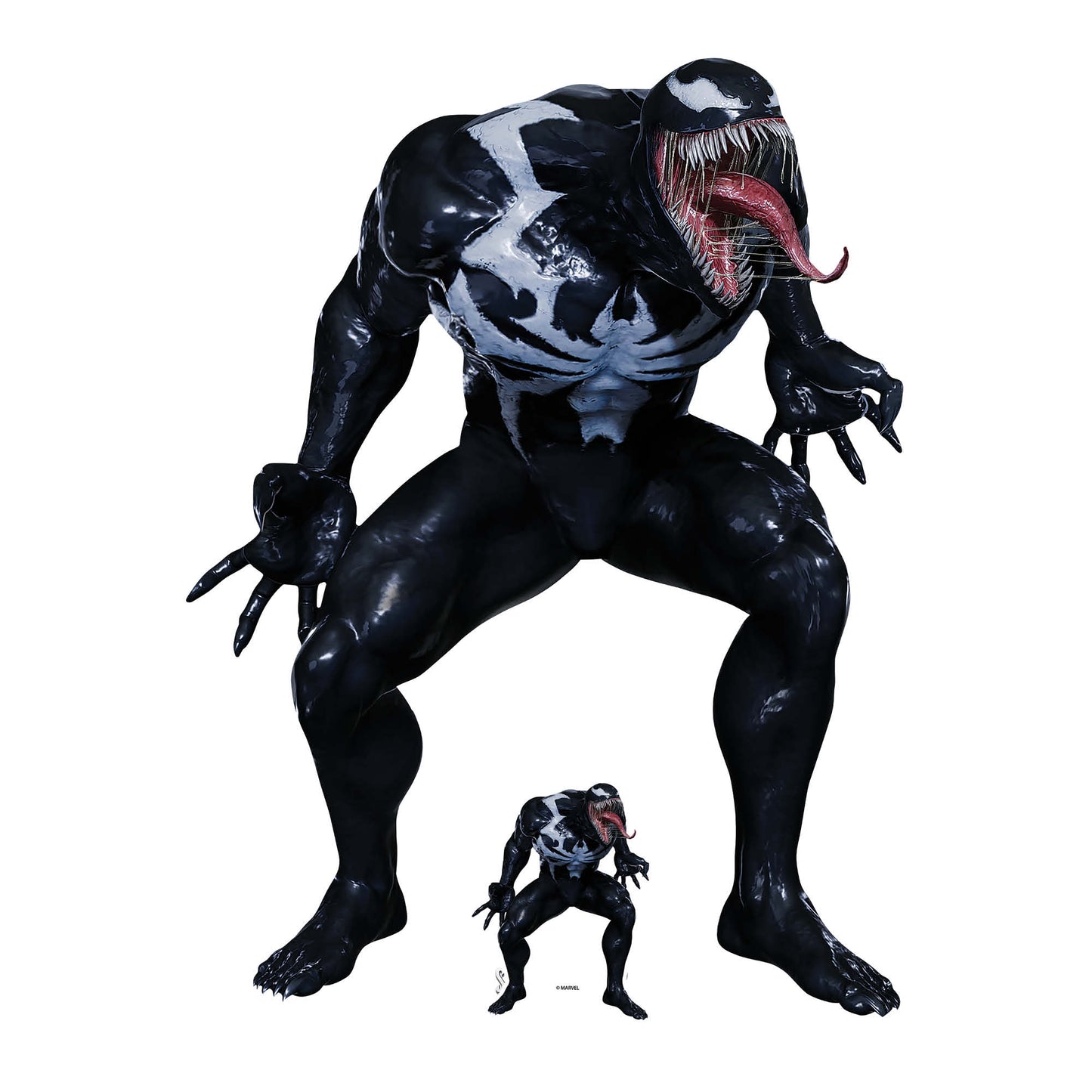 SC4394 Venom Spider Man 2 Cardboard Cut Out Height 126cm