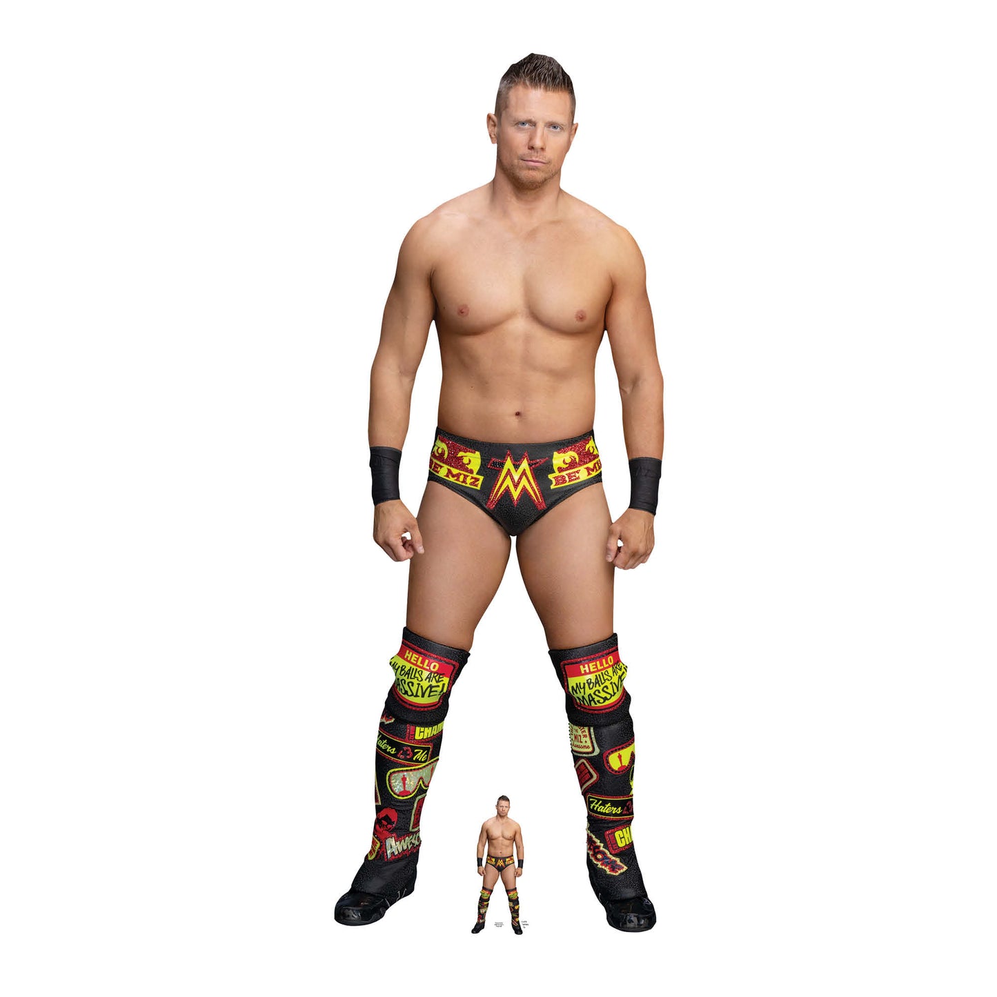 SC4408 The Miz WWE Cardboard Cut Out Height 189cm