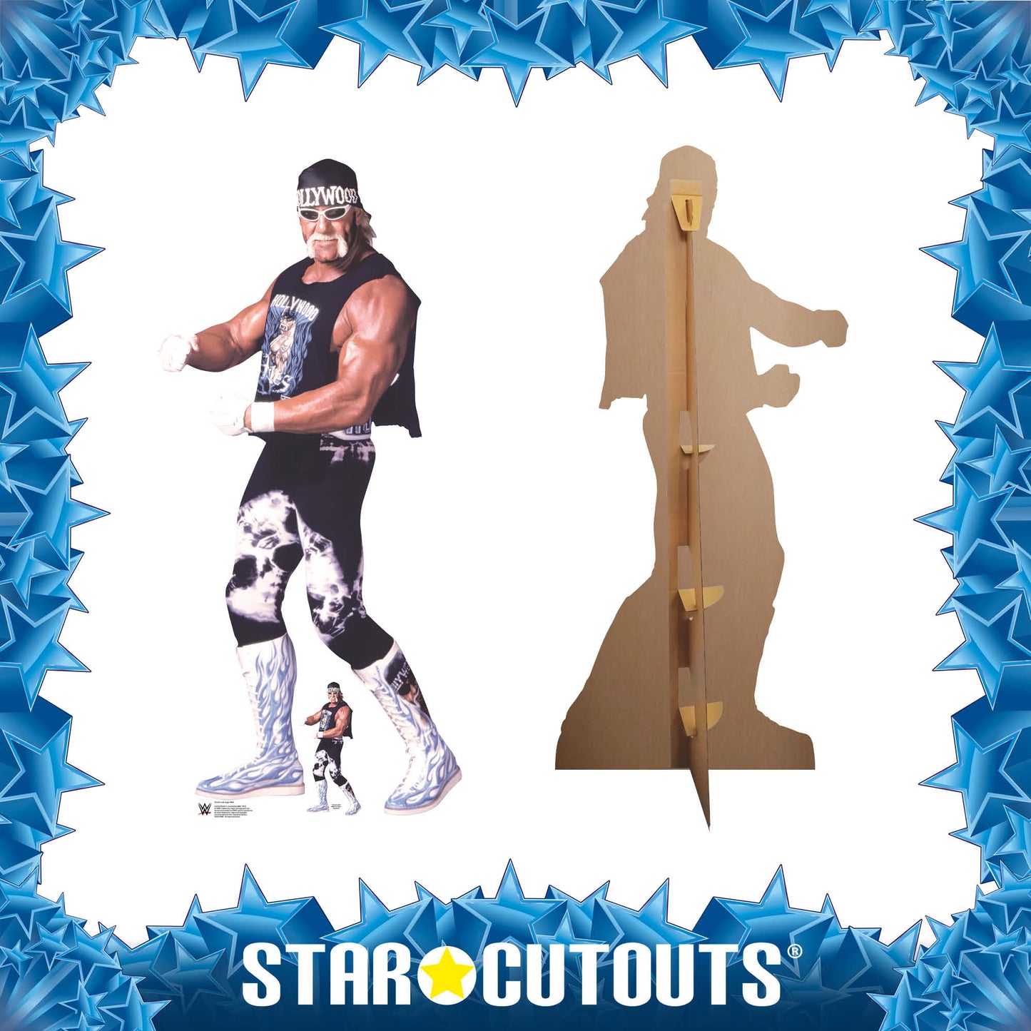 SC4414 Hulk Hogan NWO WWE Cardboard Cut Out Height 196cm