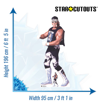 SC4414 Hulk Hogan NWO WWE Cardboard Cut Out Height 196cm