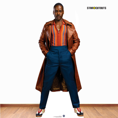 SC4435 Ncuti Gatwa  - The Fifteenth Doctor - Doctor Who - First Look Cardboard Cut Out Height 174cm